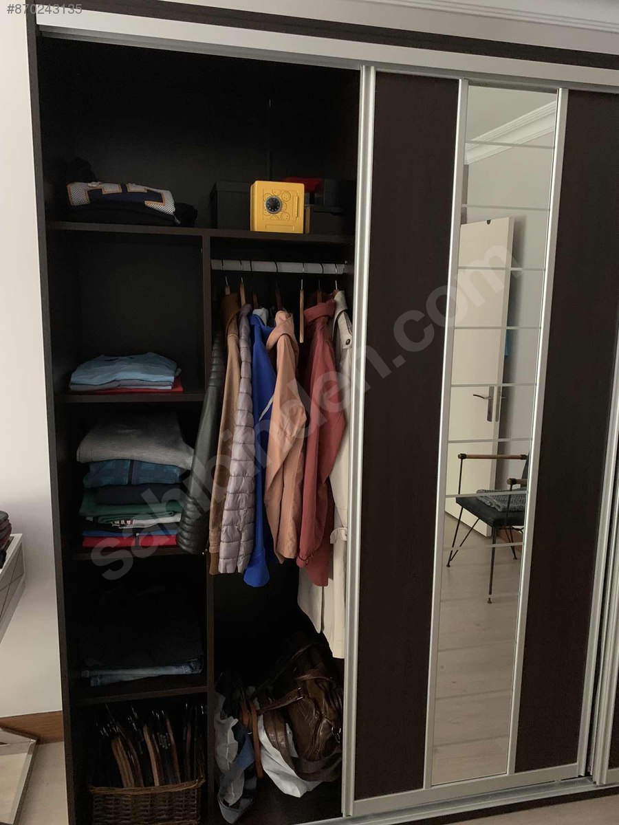 Sahibinden Satılık Yatak Odası Gardrobu, Şifonyer ve Komidin Yatak