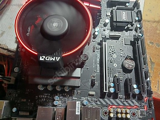 MSİ-B350M-MORTAR-GAMİNG-RYZEN-5-5600X-İŞLEMCİ-ANAKART. on