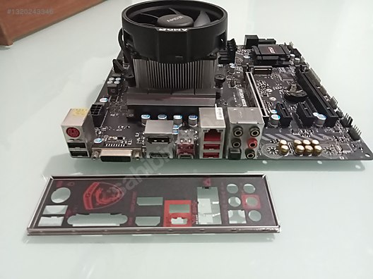 MSİ-B350M-MORTAR-GAMİNG-RYZEN-5-5600X-İŞLEMCİ-ANAKART. sahibinden
