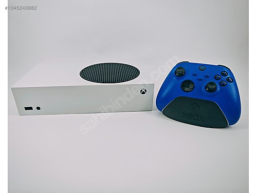 美品 Xbox Series S Xbox Series S 512 GB - Temiz Sorunsuz Özel Shock Blue Mavi Kol on