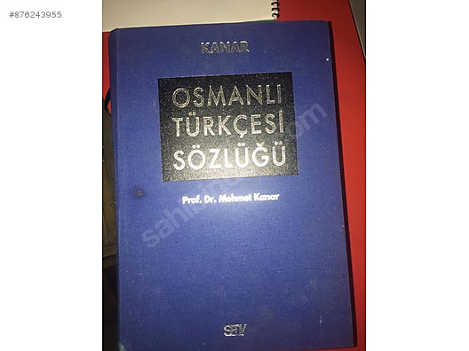 Osmanli Turkcesi Sozlugu Mehmet Kanar Sozlukler Sahibinden Com Da 876243955