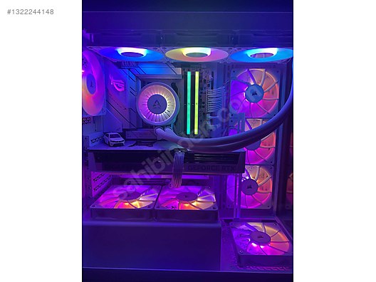 紫水晶☆台付 Toplama / Rtx 5070 ti amd ryzen 9850 x3d beyaz sistem sahibinden