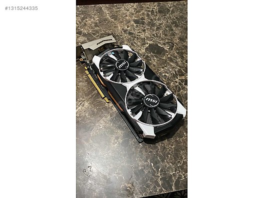 ️ MSI GeForce GTX 1060 3GB Ventus 2X sahibinden.comda - 1315244335