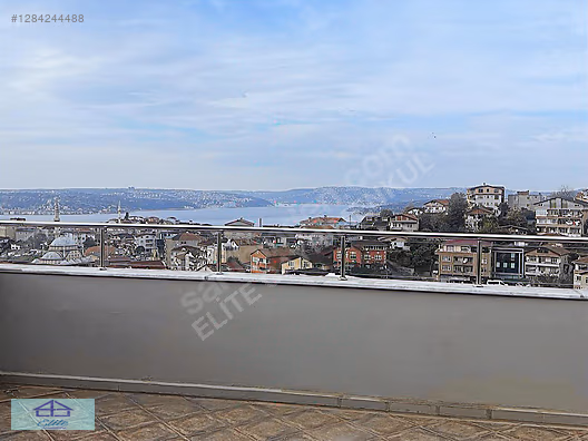 ELİTE'DEN SİTEDE BOĞAZ MANZARALI EŞYALI ÇATI DUBLEKSİ #1284244488