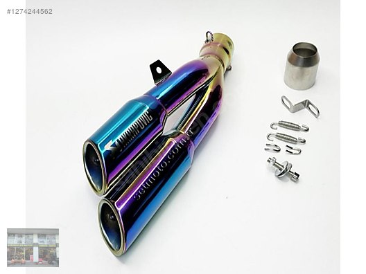 Ak出品　2/23 Egzoz / ÇİFT ÇIKIŞ AKREP - ÖZEL RENK - BUKALEMUN sahibinden.comda