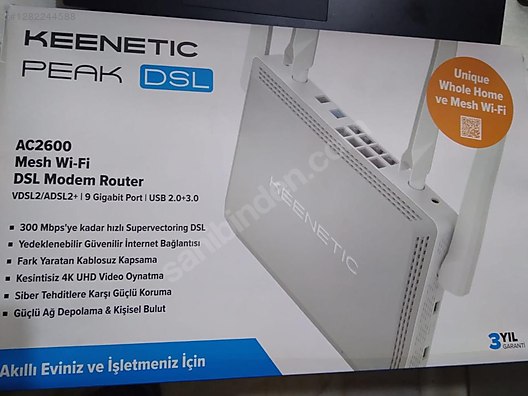 İkinci El ve Sıfır Alışveriş / Bilgisayar / Çevre Birimleri / Modem & Ağ Ürünleri / VDSL Modem