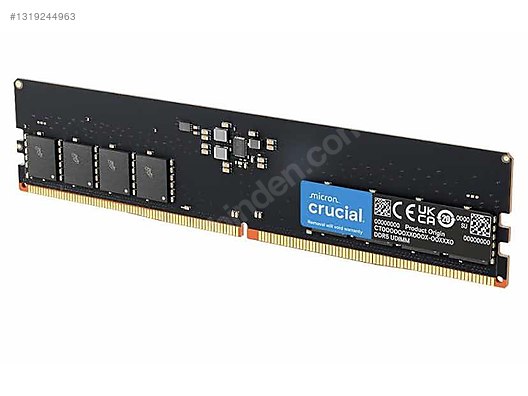 Crucial DDR5 16GB sahibinden.comda - 1319244963 Crucial DDR5 16GB sahibinden.comda - 1319244963