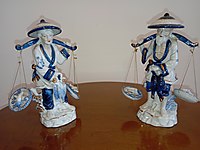 Dekoratif Balıkçı Çift Biblo