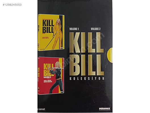Kill Bill Vol. 1 & Vol. 2 Boxset - Yabancı DVD Filmler sahibinden