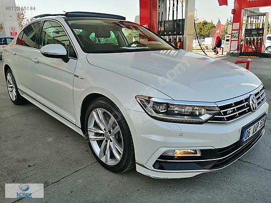 volkswagen passat 2 0 tdi bluemotion highline 2015 vw passat rline 4motion 240hp 2 0tdi bluemotion sedef beyaz at sahibinden com 912245184