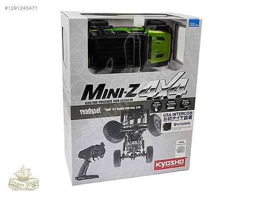 RC CAR - KYOSHO MINI-Z 4x4 SERİSİ JEEP WRANGLER RUBİCON YEŞİL