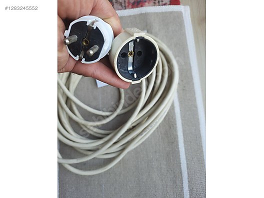 12m TEKLİ 3×2,5 TOPRAKLI UZATMA KABLOSU - Kablo ve Yapı Malzemeleri sahibinden.com'da