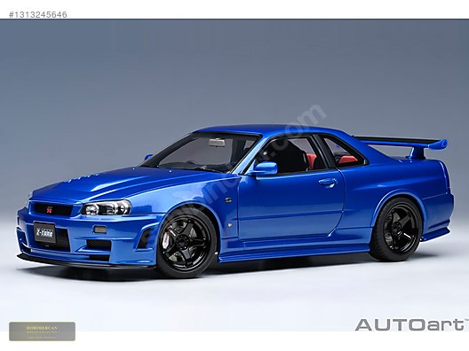 AUTOart Nissan Skyline GT-R 日産 スカイライン AUTOART NISSAN SKYLINE GT-R (R34) Z-TUNE 2002 *HOBİMERCAN 77462 on