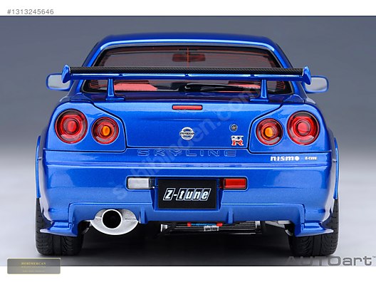 AUTOART NISSAN SKYLINE GT-R (R34) Z-TUNE 2002 *HOBİMERCAN 77462 on