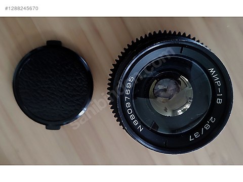 Lensler / MİR 1B 37mm Manuel Lens f2,8. M42 sahibinden.comda