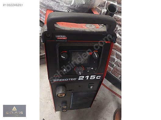 lincoln electric speedtec 215c gazaltı kaynak makinesi sahibinden