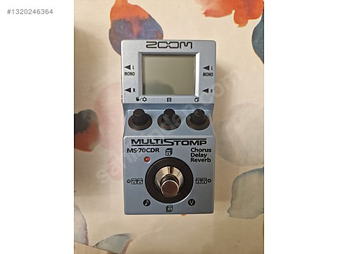 Zoom MS-70CDR Tertemiz, Full Kutu. Delay , Reverb ve Chorus