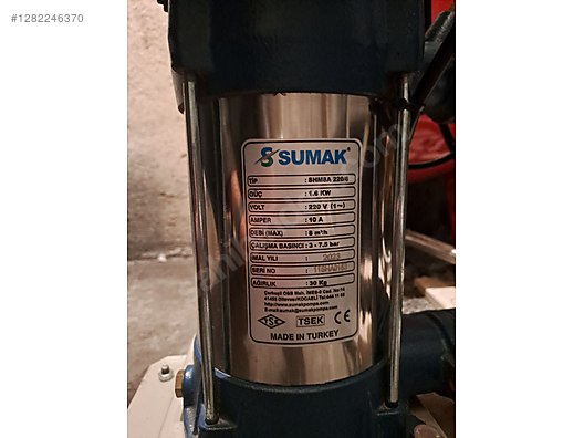 İkinci El ve Sıfır Alışveriş / Bahçe & Yapı Market / Yapı Malzemeleri / Sıhhi Tesisat / Pompa & Hidrofor