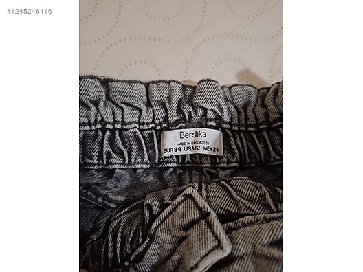 Gri Bershka Bayan Şort