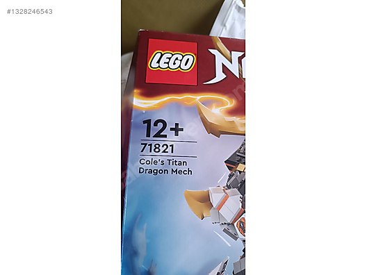 LEGO 71821 Cole'un Titan Ejderha Robotu 1055 Parça sahibinden