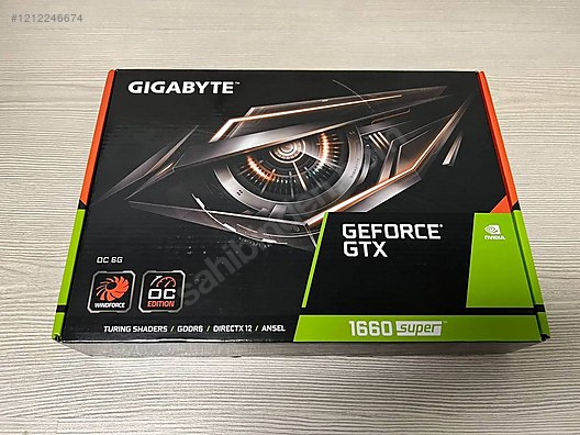 6gb Gddr6 Gigabyte Geforce Gtx 1660 Gb Super Gigabyte Gtx 1660