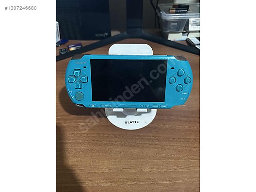 Sony PSP 3004 TURQUOISE GREEN Turkuaz Yeşili El Konsolu on