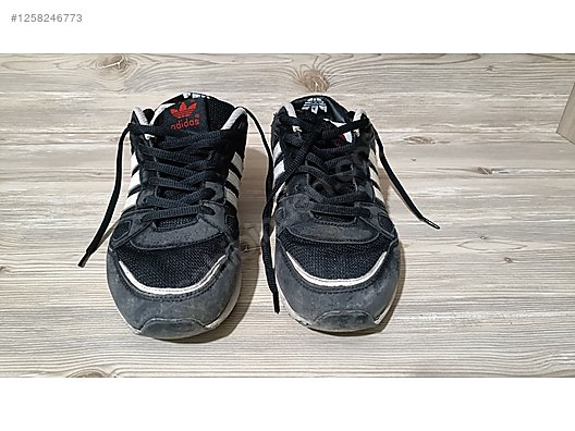 Adidas ZX 750 41 Numara Siyah Erkek Spor Ayakkabı Orijinal on