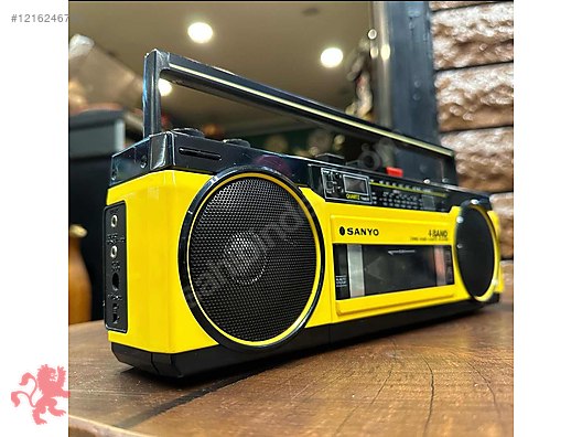 Japon Sanyo ..4 band Stereo Radio Cassette Recorder M-S350