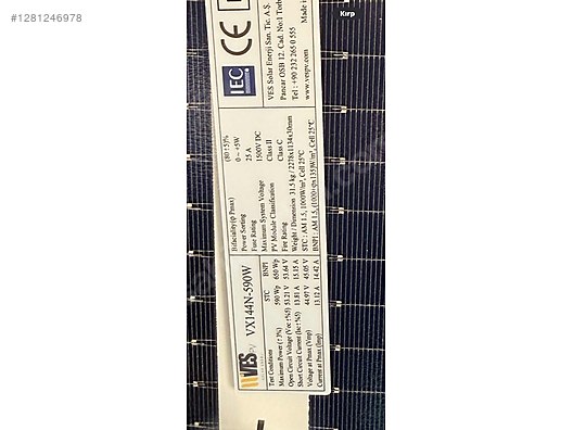 Used & Brand New Items / Garden & Home Improvement / Home Improvement / Heating / Solar Panel System