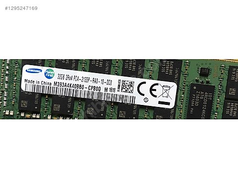 Samsung 32GB DDR4 2133MHz ECC RDIMM Server RAM sahibinden.comda