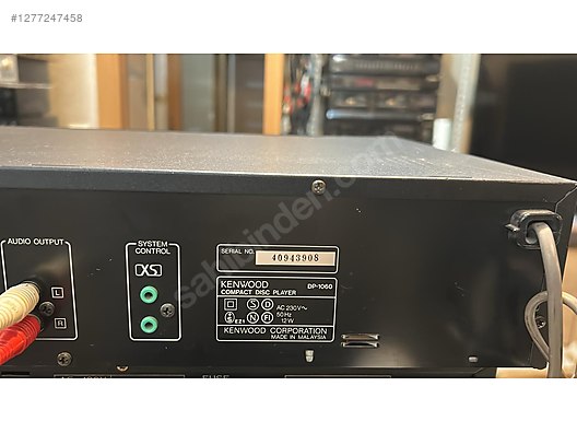 KENWOOD DISC PLAYER DP-1060 on sahibinden.com - 1277247458