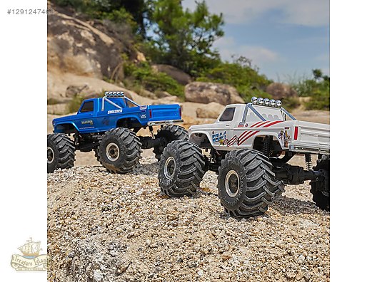 RC CAR - FMS 1:24 FCX24 SMASHER MONSTER TRUCK RTR 4WD BEYAZ
