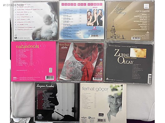 Türkçe Pop lotu, Nazan Öncel Aşkın Nur Yengi Zuhal Olcay * 8x CD