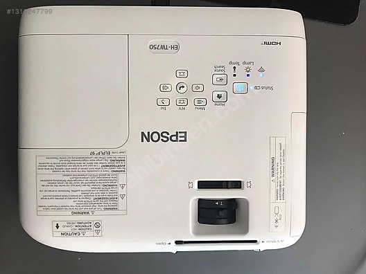 Epson / Fiyat düştü! Epson EH-TW750 sıfır ayarında sahibinden