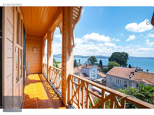 GG NAHİT'TEN Büyükdere'de Manzaralı 2. Derece Tarihi Eser Köşk