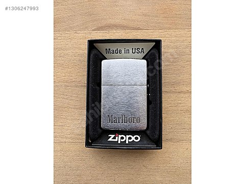 ZIPPO MARLBORO ÇAKMAK BRUSHED on sahibinden.com - 1306247993
