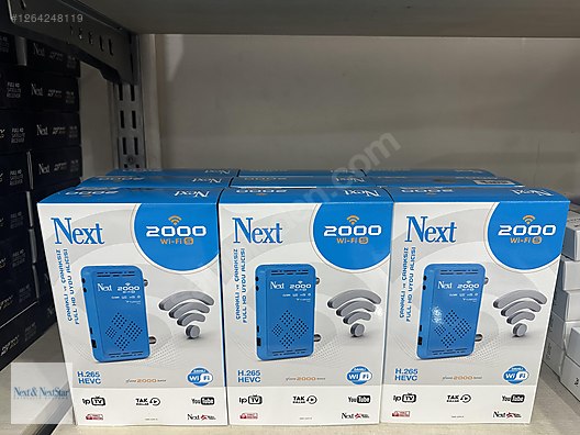 Next 2000 WI-FI S FullHD HEVC H.265 Uydu Alıcısı sahibinden.comda