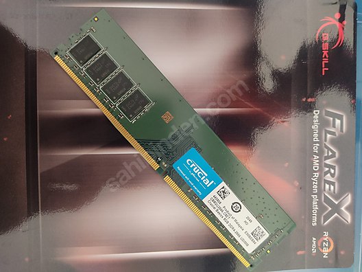 crucial 8gb ddr4 2666mhz RAM bellek sorunsuz sahibinden.comda