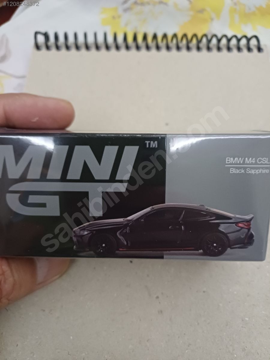BMW M4 CSL Black Sapphire Diecast Model Araba Alışverişte İlk Adres