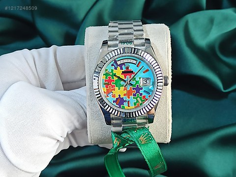 Rolex / ROLEX DAY-DATE PUZZLE AND BUBBLES 40mm KUTU TAM SET