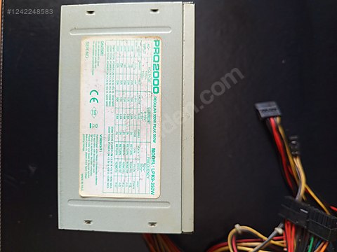 PRO 2000 300W POWER SUPLLY - Güç Kaynağı ve Tüm Masaüstü Bilgisayar ...