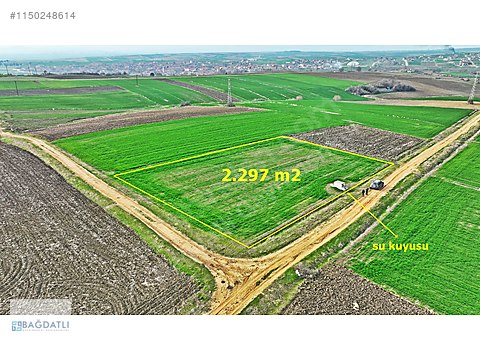 FIRSAT EDİRNE MERİÇ'TE 2.297 m2 KÖŞE BAŞI TARLA...
