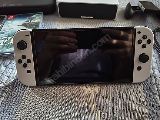 Nintendo switch OLED 64gb Full set+2 oyun+ Çanta on sahibinden.com
