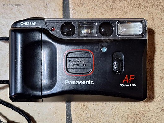 Panasonic C-D525AF 35mm F3.5 コンパクトカメラ 35mm Filmli Kompakt / Panasonic / Panasonic Mini C-525AF 35mm Film