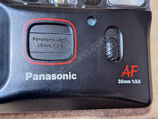 Panasonic C-D525AF 35mm F3.5 コンパクトカメラ 35mm Filmli Kompakt / Panasonic / Panasonic Mini C-525AF 35mm Film