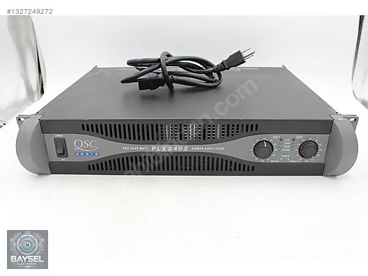 QSC PLX 3402 Profesyonel Power Amfi - Efsane PowerLight Gücü