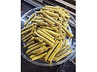 ev yapımı taze yaprak sarma