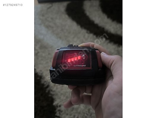 Milwaukee 2.0ah redLITHIUM M18 batarya - İkinci El Elektrikli Matkap İlanları sahibinden.com'da