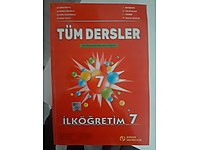 7.sınıf öğrenciler için 2. el tüm dersler kitabı