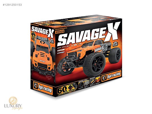 HPI YENİ Savage X FLUX V2 1/8 4WD Fırçasız Canavar Kamyon - HPI